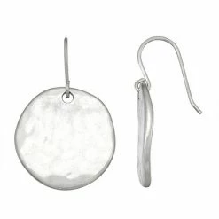 Bella Uno Disc Drop Earrings