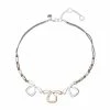 Bella Uno Metallic Open Twist Beaded Statement Necklace -Bella Uno Shop unnamed file 101