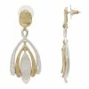 Bella Uno Zinc Two Tone Dangle Earrings -Bella Uno Shop unnamed file 13