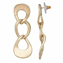 Bella Uno Multi-Link Drop Earrings