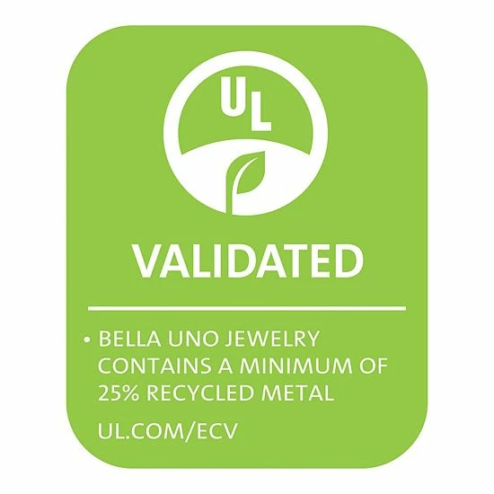 Bella Uno Silver Tone Round Disc Button Earrings 4 Bella Uno Silver Tone Round Disc Button Earrings - Image 2