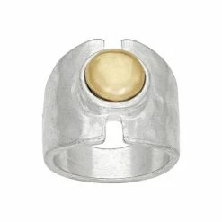 Bella Uno Two-Tone Ring Two Tone -Bella Uno Shop unnamed file 19