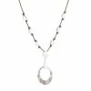 Bella Uno Silver Tone Acetate Oval Necklace 1 Bella Uno Silver Tone Acetate Oval Necklace -Bella Uno Shop unnamed file 27