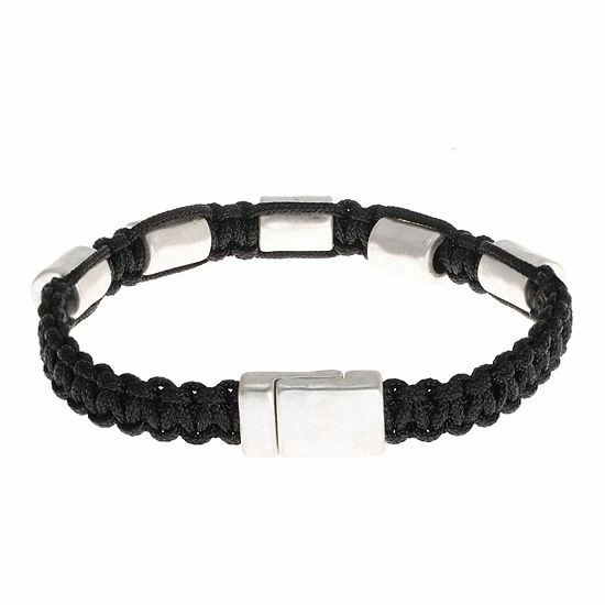 Bella Uno Cord & Metallic Bead Boyfriend Bracelet Gold Tone Bella Uno Cord & Metallic Bead Boyfriend Bracelet Gold Tone -Bella Uno Shop unnamed file 303