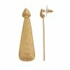 Bella Uno Gold Tone Long Drop Earrings -Bella Uno Shop unnamed file 329