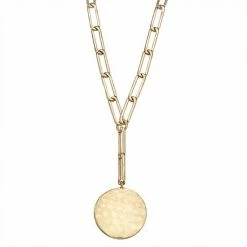 Bella Uno Link Disc Necklace