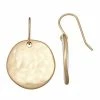 Bella Uno Disc Drop Earrings -Bella Uno Shop unnamed file 341