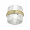 Bella Uno Wide Band Ring Silver Tone -Bella Uno Shop unnamed file 41