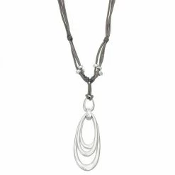 Bella Uno Orbital Cord Necklace